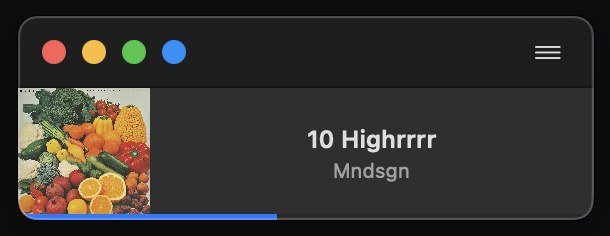 Mini player